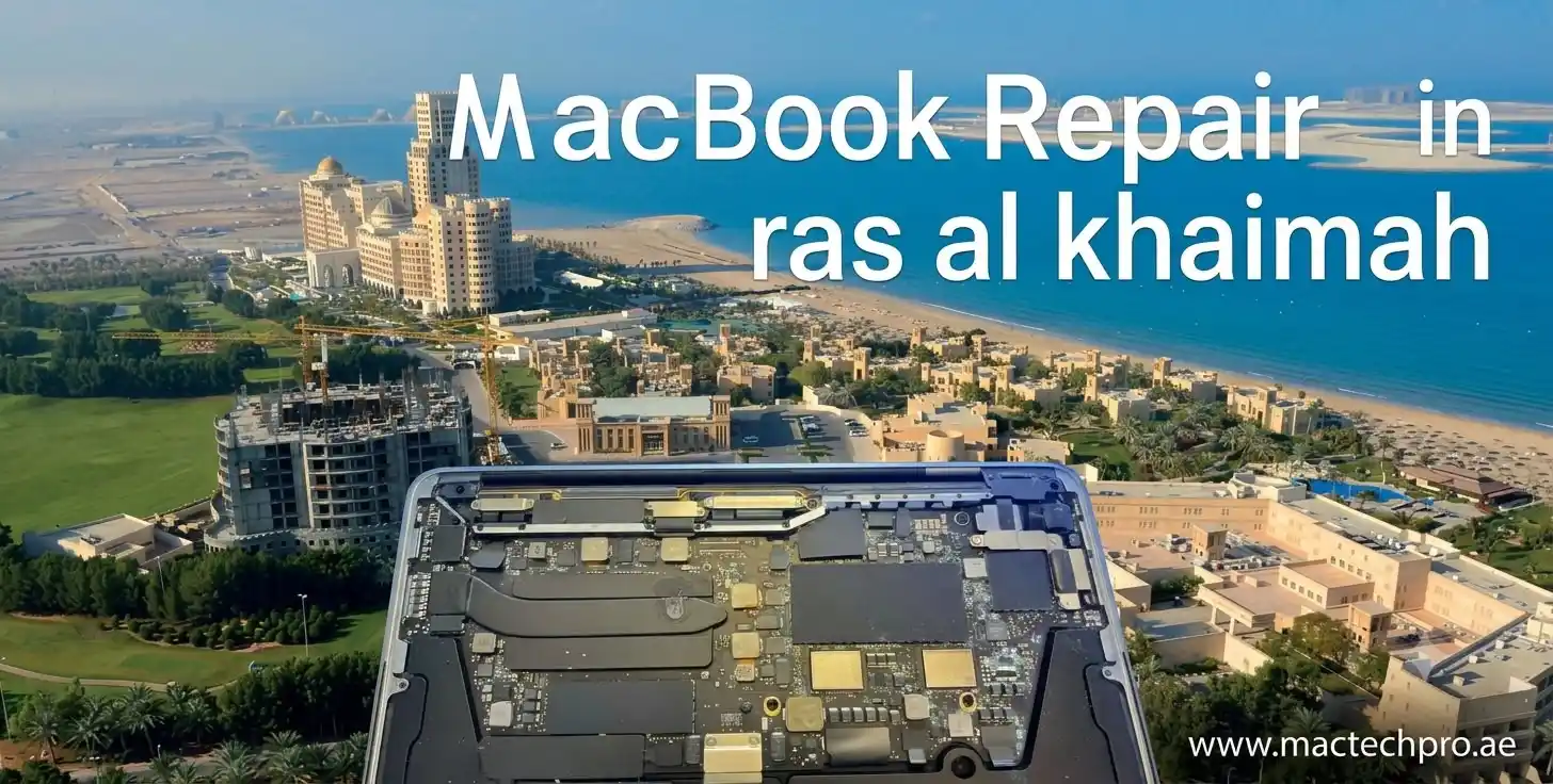 MacBook repair for Ras Al Khaimah with arranged courier collection and return by MacTech Pro, repaired by lead technician Dan